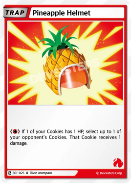 Pineapple Helmet