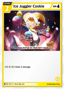 Ice Juggler Cookie