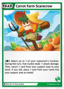 Carrot Farm Scarecrow