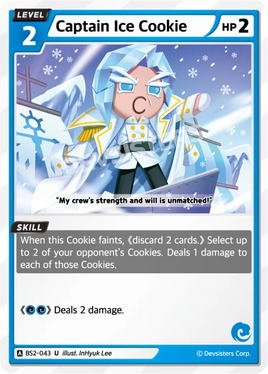 Captain Ice Cookie