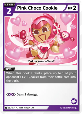 Pink Choco Cookie