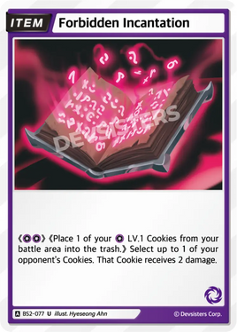 Forbidden Incantation