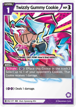 Twizzly Gummy Cookie