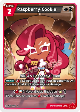 Raspberry Cookie