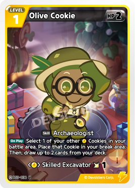 Olive Cookie
