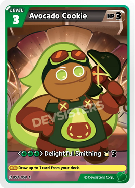 Avocado Cookie