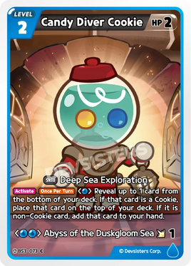 Candy Diver Cookie