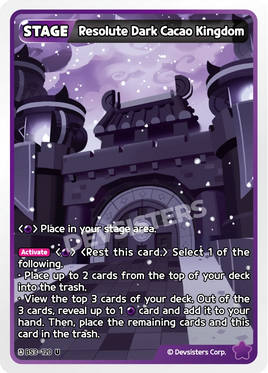 Resolute Dark Cacao Kingdom