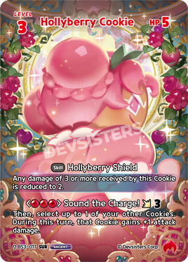 Hollyberry Cookie