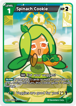 Spinach Cookie
