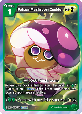 Poison Mushroom Cookie