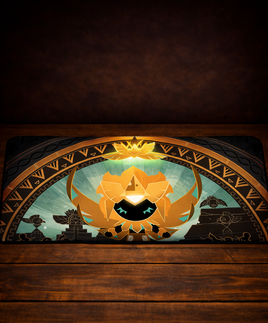 Golden Cheese Ancient Artwork Japanese Size Playmat