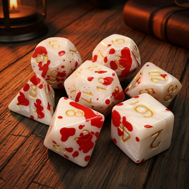 7 pcs Polyhedral Dice